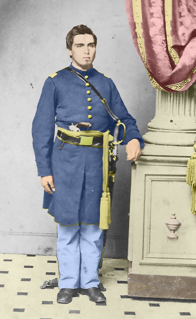 Civil-War-Soldier-with-Pinfire-COLORIZED