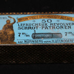$100 - This is a empty tin in great condition! It was made by Rheinisch-Westfälischen Sprengstoff-Fabriken A.-G. of Nürnberg, Germany.