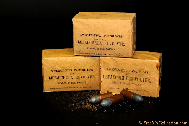 C. D. Leet Pinfire Boxes and Cartridges