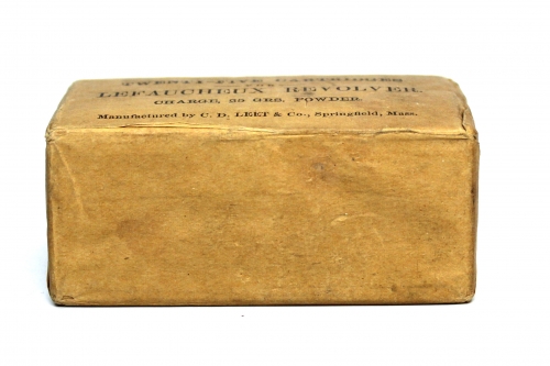 Picture of C. D. Leet Pinfire Cartridge Box