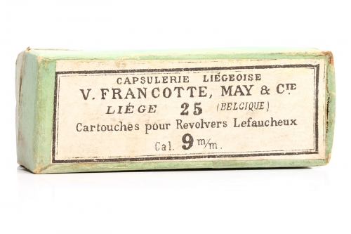 V. Francotte, May et Cie. Pinfire Box