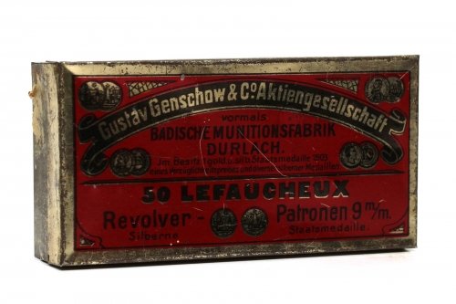 Gustav Genschow & Co Pinfire Box